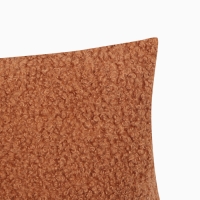 Наволочка декоративная Этель Boucle 43х43см, цвет коричневый, полиэстер