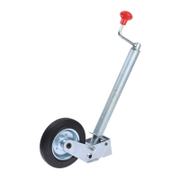 Опорное колесо прицепа, автоматическая блокировка, Ø 42 мм, нагрузка до 150 кг Опорное колесо прицепа, автоматическая блокировка, Ø 42 мм, нагрузка до 150 кг