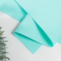 Фоамиран иранский 0,8-1 мм (аквамарин) 60х70 см Фоамиран иранский 0,8-1 мм (аквамарин) 60х70 см