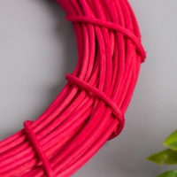 Кольцо ротанг для изготовления ловца снов "Фуксия" d=15 см Кольцо ротанг для изготовления ловца снов "Фуксия" d=15 см