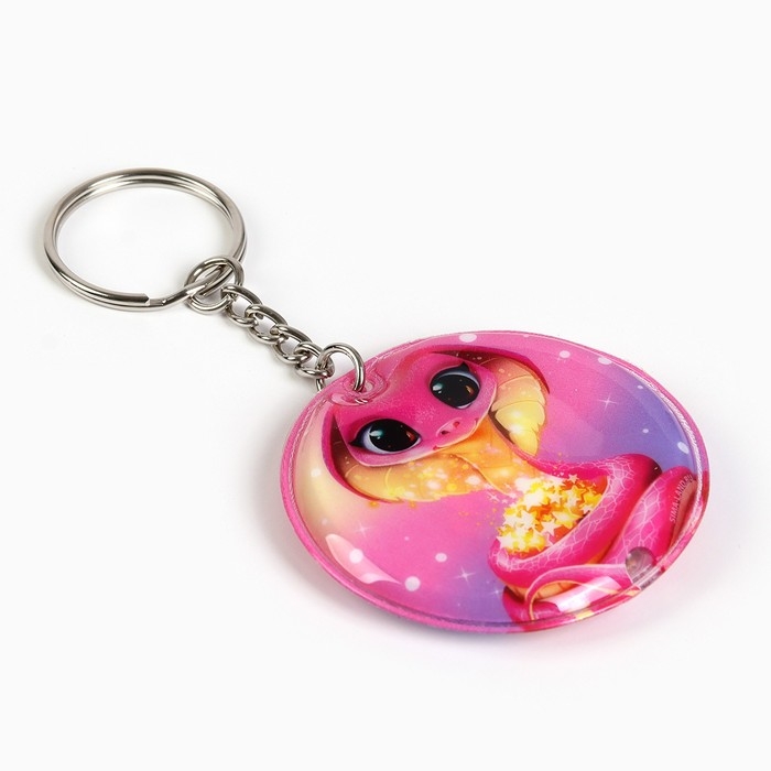 Новогодний брелок с фонариком для ключей &laquo;Новый год: Новогодние огни&raquo; 5 х 10 см