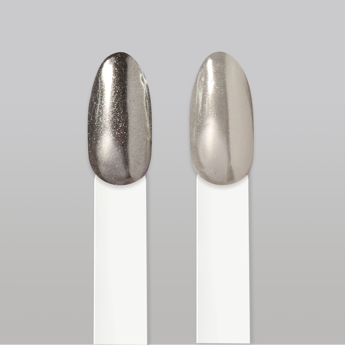 Втирка для ногтей, с аппликатором, цвет зеркальный прозрачный блеск Втирка для ногтей, с аппликатором, цвет зеркальный прозрачный блеск