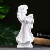 Фигура "Ангел девочка с берестой" 23х14см Фигура "Ангел девочка с берестой" 23х14см