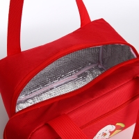 Термосумка на молнии, 6.4 л, цвет красный Термосумка на молнии, 6.4 л, цвет красный