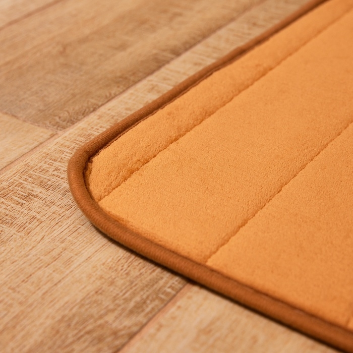 Коврик для ванной Этель Basic, цв. светло-коричневый, 40х60 см Коврик для ванной Этель Basic, цв. светло-коричневый, 40х60 см