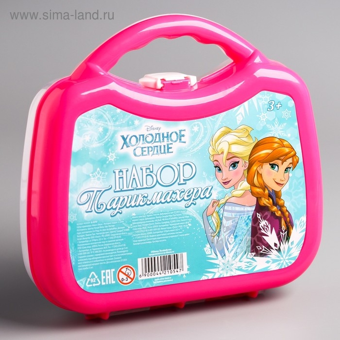 Набор парикмахера, в сумке &laquo;Анна и Эльза&raquo;, Холодное сердце