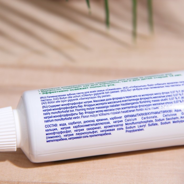 Зубная паста Весна Семейная классическая, 90 г Зубная паста Весна Семейная классическая, 90 г