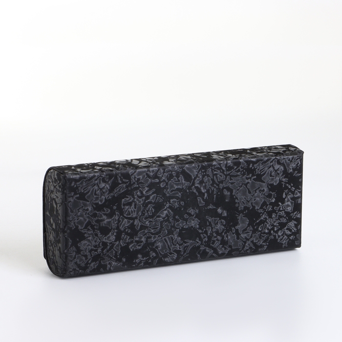 Футляр для очков на магните, длина 16 см, цвет чёрный