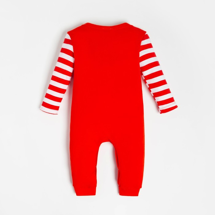 Комбинезон Крошка Я Комбинезон Крошка Я "Мишка", рост 86-92 см, красный