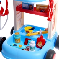 Игровой набор &laquo;Доктор&raquo; на тележке, с аксессуарами