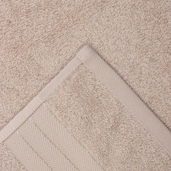 Полотенце махровое Love Life "Basic" 50*90 см, бежевый, 100% хл, 450 гр/м2