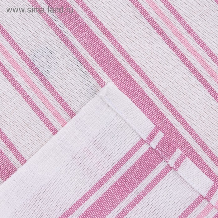 Полотенце DomoVita Полоска МИКС 50х70см, 157г/м, хлопок 55%, лён 45%