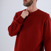 Джемпер мужской SL, 46, бордовый