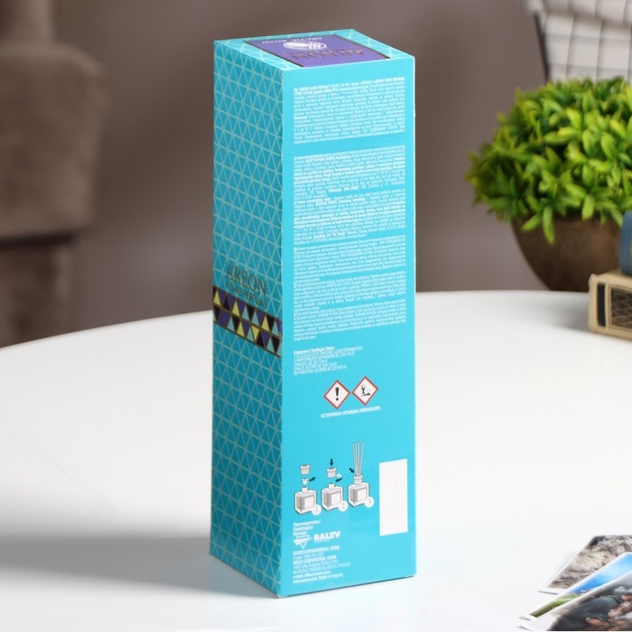 Диффузор ароматический Areon Sticks Premium Mosaik,  ледяная свежесть 150 мл