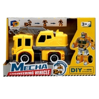 Конструктор винтовой «Кран», 2 в 1 робот-машина Конструктор винтовой «Кран», 2 в 1 робот-машина