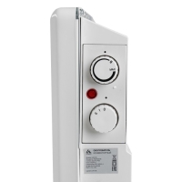 Обогреватель конвекторный Luazon LКO-03, напольный, 1500 Вт, 30 м&sup2;, 2 режима, белый