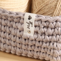 Бирка с кнопкой «Made with love», 8 × 1,8 см, 10 шт, цвет матовый/чёрный Бирка с кнопкой «Made with love», 8 × 1,8 см, 10 шт, цвет матовый/чёрный