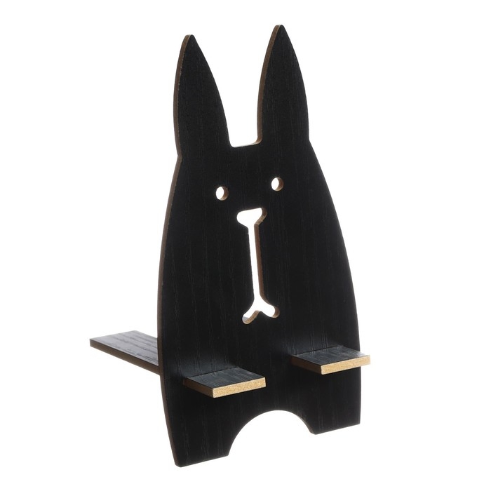 Органайзер-подставка настольный deVENTE. Magnat 33 x 26 x 26 см, МДФ, чёрный, картонная коробка Органайзер-подставка настольный deVENTE. Magnat 33 x 26 x 26 см, МДФ, чёрный, картонная коробка