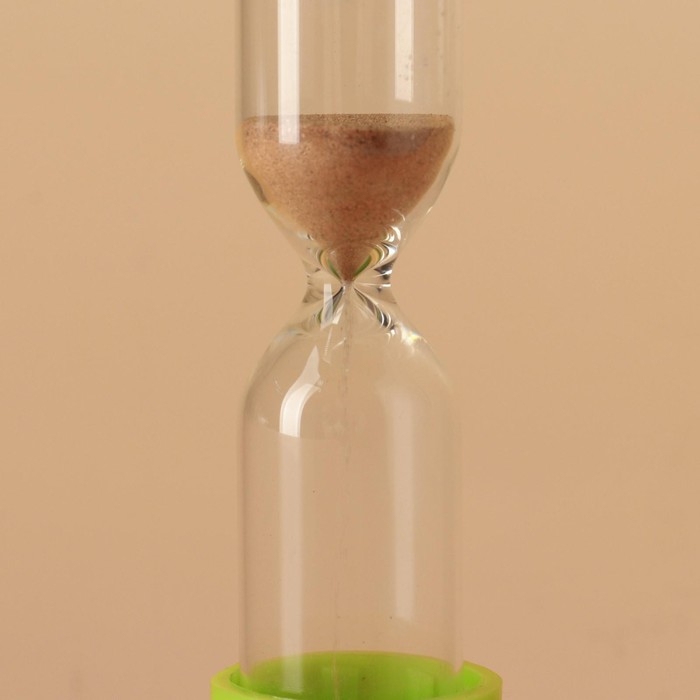 Песочные часы настольные на 5 минут, h-12 см, d - 4.4 см, упаковка пакет, микс Песочные часы настольные на 5 минут, h-12 см, d - 4.4 см, упаковка пакет, микс