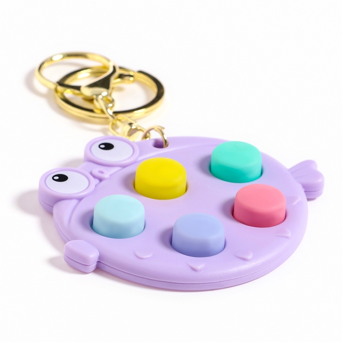 Развивающая игрушка &laquo;Чудик&raquo; на брелоке, цвета МИКС