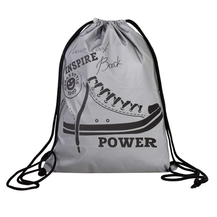 Мешок для обуви 460 х 340 мм, шелкография, светоотражающие элементы, Феникс Мешок для обуви 460 х 340 мм, шелкография, светоотражающие элементы, Феникс "Кеды"