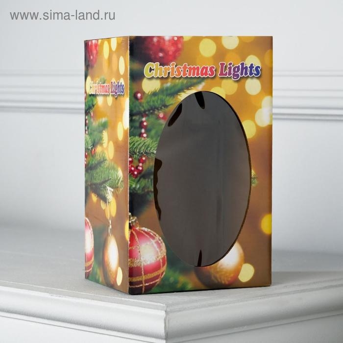 Светодиодная фигура &laquo;Снеговик&raquo; 11 &times; 22 &times; 11 см, акрил, 24 LED, батарейки ААх2 (не в комплекте), свечение белое