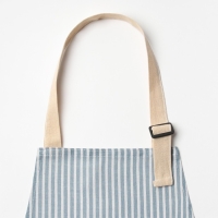 Фартук Доляна с карманом, цв.синий, 70*65&plusmn;4см, 100% хл, рогожка