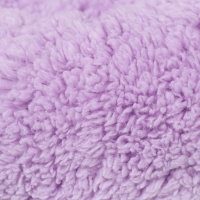 Лежанка для собак и кошек &laquo;Уют&raquo;, мягкий мех, 45 х 35 х 11 см, фиолетовая