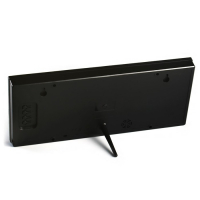 Часы электронные настенные, настольные "Соломон", с будильником, 15 х 36 см, зеленые цифры Часы электронные настенные, настольные "Соломон", с будильником, 15 х 36 см, зеленые цифры