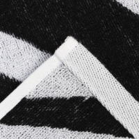 Полотенце махровое Этель "Zebra" чёрный, 70х130 см, 100% хлопок, 420 гр/м2 Полотенце махровое Этель "Zebra" чёрный, 70х130 см, 100% хлопок, 420 гр/м2