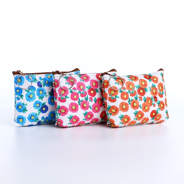 Кошелёк монетница на молнии, цвет МИКС Кошелёк монетница на молнии, цвет МИКС