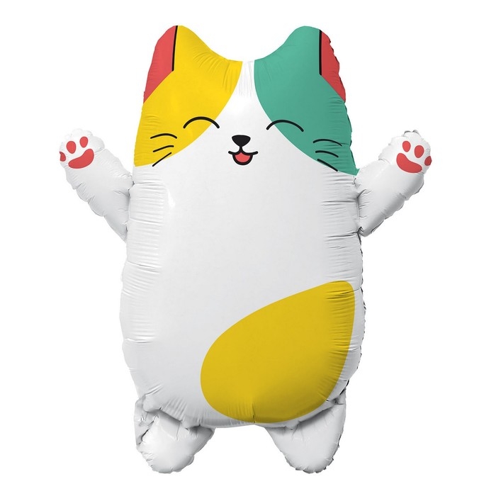 Шар фольгированный 27" &laquo;Котик лапочка&raquo;, фигура