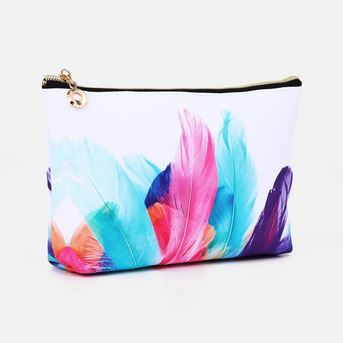 Косметичка на молнии, цвет белый Косметичка на молнии, цвет белый