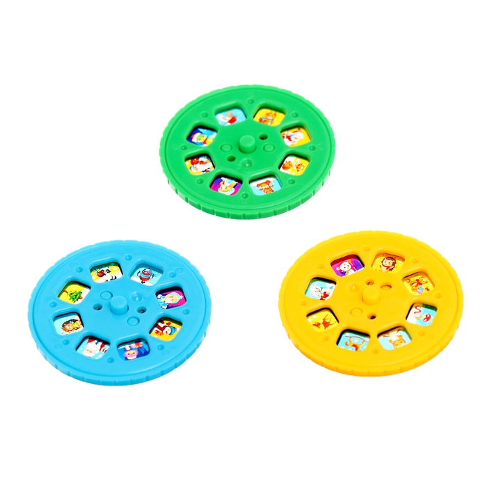 Игровой набор с проектором &laquo;Новогодний проектор&raquo;, свет, 3 сказки