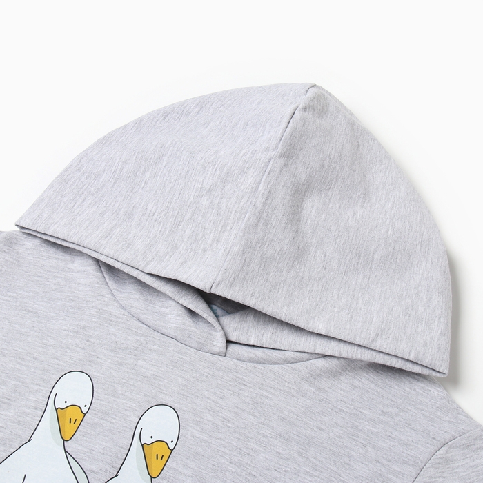 Костюм детский (толстовка, шорты) KAFTAN Gussi р. 36 (134-140), серый Костюм детский (толстовка, шорты) KAFTAN Gussi р. 36 (134-140), серый