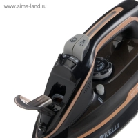 Утюг KELLI KL-1645, 2600 Вт, керамическая подошва, беспроводной, 320 мл, черный Утюг KELLI KL-1645, 2600 Вт, керамическая подошва, беспроводной, 320 мл, черный