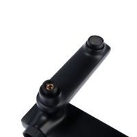 Смеситель для ванны Accoona A63125F, однорычажный, излив 181 мм, душевой набор, черный Смеситель для ванны Accoona A63125F, однорычажный, излив 181 мм, душевой набор, черный