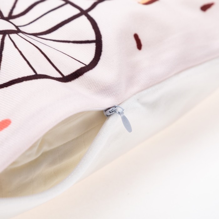 Наволочка декоративная Этель &laquo;Girl&raquo; 40х40 см, 100% п/э, велюр