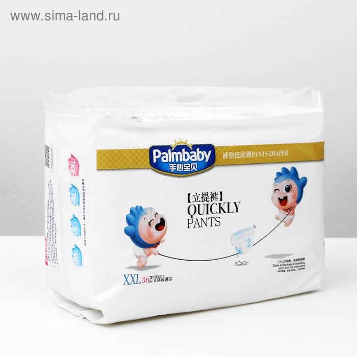 Подгузники-трусики Palmbaby Ультратонкие, XXL (15+ кг), 36 шт Подгузники-трусики Palmbaby Ультратонкие, XXL (15+ кг), 36 шт