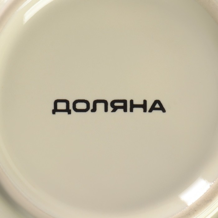 Набор керамический для фондю Доляна &laquo;Шоколадница&raquo;, 2 шпажки, цвет коричневый