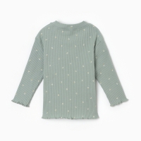 Футболка с дл. рукавом Крошка Я Olives, р. 62-68, оливковый