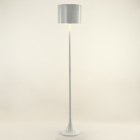 Торшер "Нордик" Е27 40Вт белый 25х30х160см