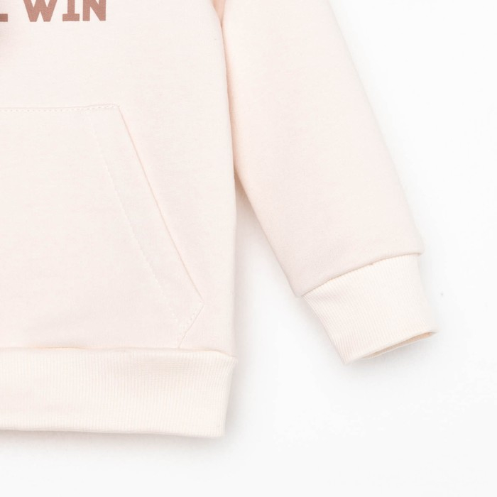 Худи для девочки KAFTAN Худи для девочки KAFTAN "Dream", размер 28 (86-92), цвет бежевый