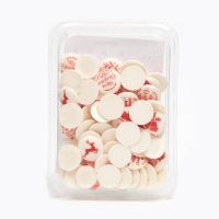 Сахарные медальоны Top decor, "Мэри Кристмас", 27 мм, набор 63 шт.