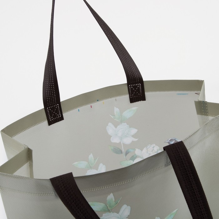 Сумка хозяйственная без застёжки, цвет зелёный Сумка хозяйственная без застёжки, цвет зелёный