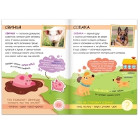 Книжка с наклейками «Моя ферма. Читай, играй, узнавай», 16 стр. Книжка с наклейками «Моя ферма. Читай, играй, узнавай», 16 стр.