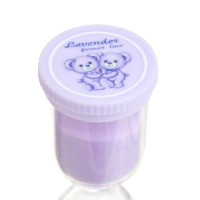 Песочные часы Happy time, на 30 минут, 4.4 х 12.6 см, сиреневые Песочные часы Happy time, на 30 минут, 4.4 х 12.6 см, сиреневые