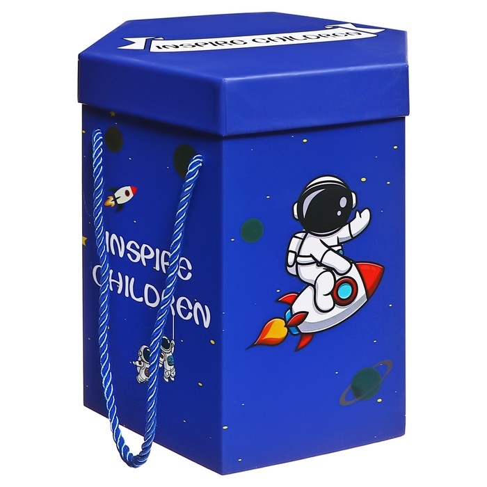 Набор для рисования, с раскраской, синий Набор для рисования, с раскраской, синий