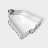 Набор форм для печенья Доляна &laquo;Колокольчик&raquo;, 3 шт, 6&times;6 см, цвет серебристый