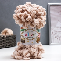 Пряжа "Puffy" 100 % микрополиэстер 9м/100г (599 слоновая кость) Пряжа "Puffy" 100 % микрополиэстер 9м/100г (599 слоновая кость)